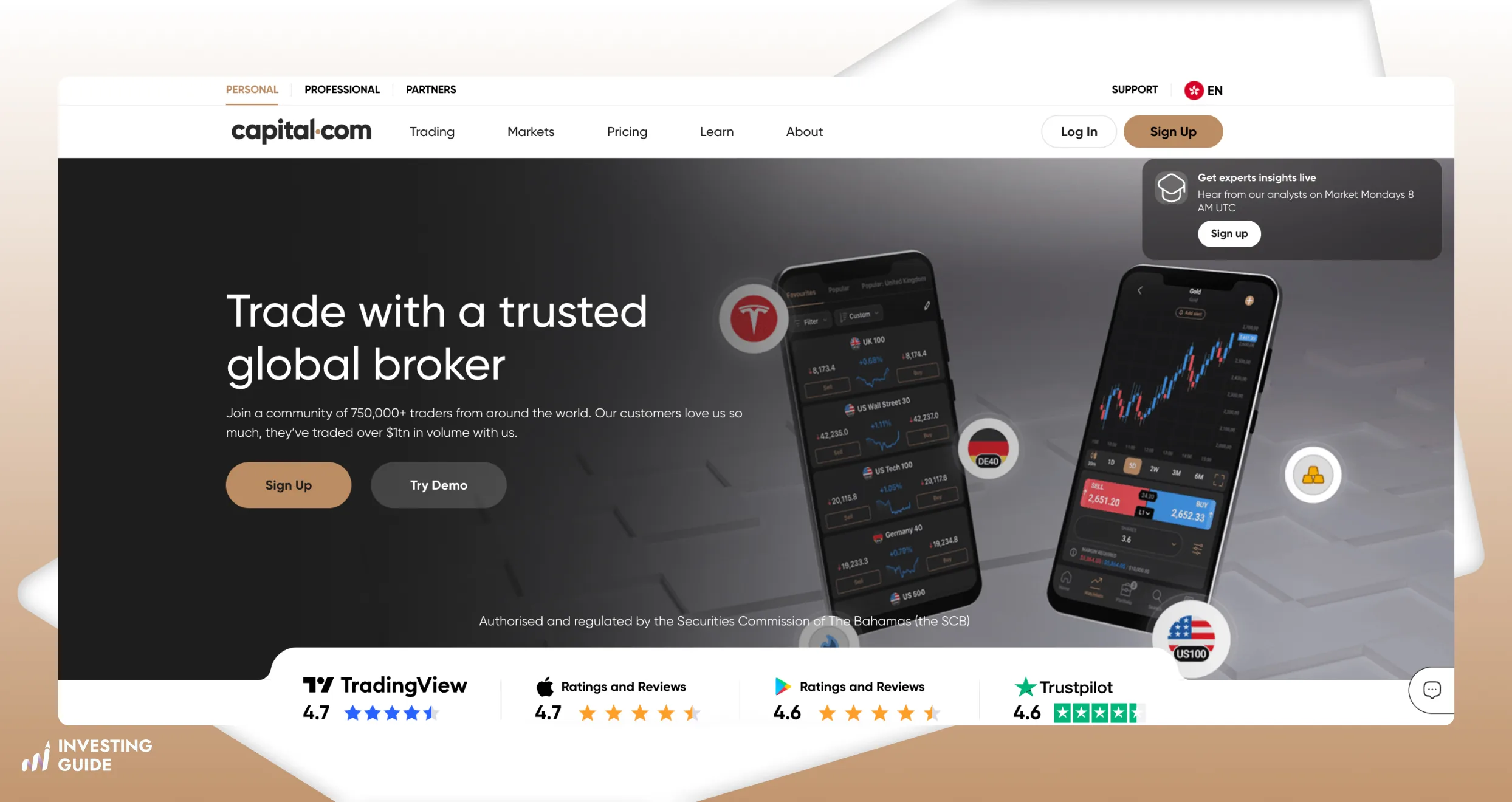 Screenshot 1 Capital.com