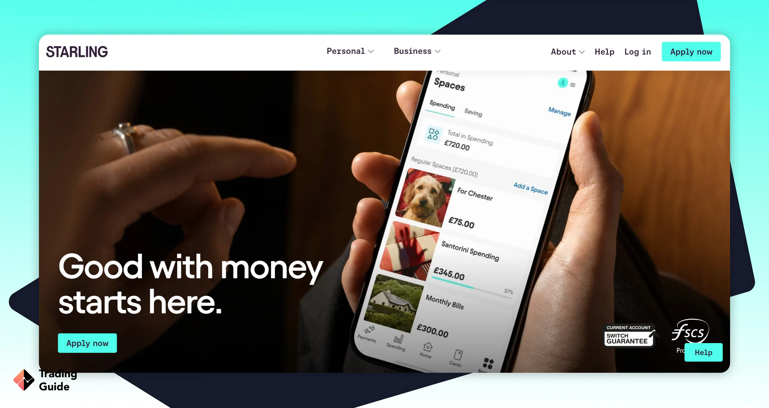 starling bank screen 1